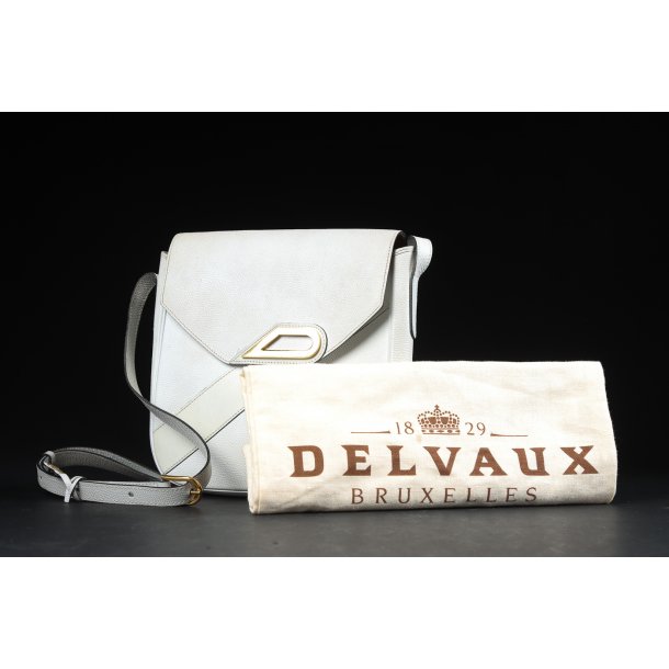 Delvaux Brand taske i lyst skind