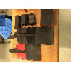 Lille taske i Kernelder i forskellige farve sammenstninger