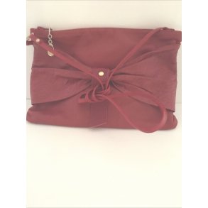 Clutch i vinrdt skind Vintage