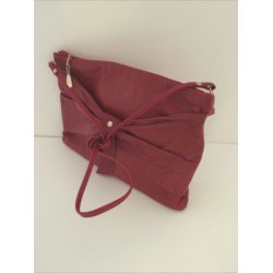 Clutch i vinrdt skind Vintage