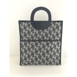 Jaeger Vintage taske i Canvas &amp; Skind 