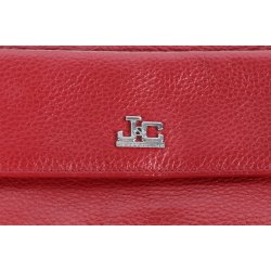 Vintage Clutch i Vinrdt lkkert skind fra JackCeline