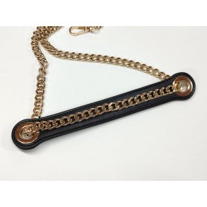 Kde i Guld i luksus udgave med gte skind og med sejlringe monteret