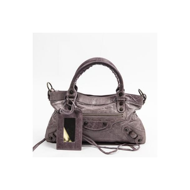 Balenciaga Taske i lilla skind - Luksus og brand Vintage tasker -
