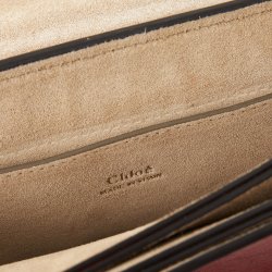 Chloe Taske i rdt og sort skind