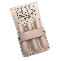 Etui i kernelder til Glasskrer og mle bnd mm. 