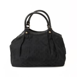 Gucci Vintage taske model Sukey sort monogram canvas