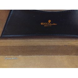�gte Gucci Vintage Attache mappe i meget fin stand