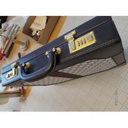 �gte Gucci Vintage Attache mappe i meget fin stand