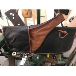 gte Mulberry sporttaske samt hndlavet etui til ketcher! Unikt!