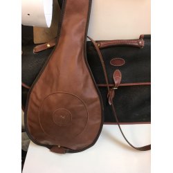 gte Mulberry sporttaske samt hndlavet etui til ketcher! Unikt!