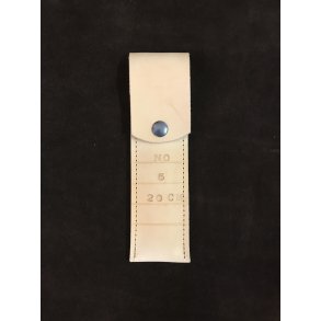 Etui i kernelder til hkle pinde med tal p