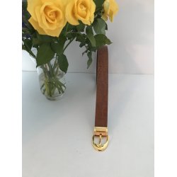 Klassisk Herreblte / Livrem i prget lder