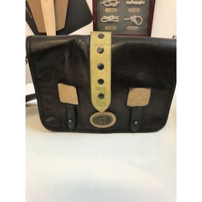 Finurlig redesign taske i skind