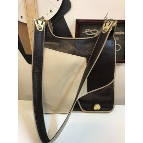 Redesign Bon Gout taske i Kalveskind med mange rum