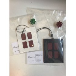 Vindue i lder til at hnge p juletret