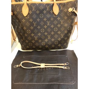 Nye hndlavede stropper til din LV Neverfull taske