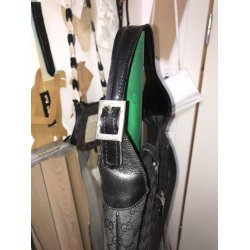 Reperation af skulder rem Gucci taske. Nb. Ny rem monteret