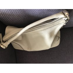 Flot Gucci Vintage taske i hvid kalveskind