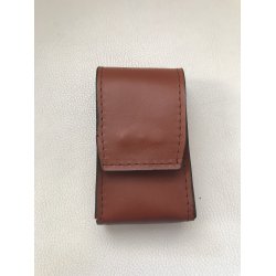 Cigaret etui uden lomme i l�der