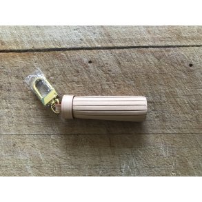 Tassel til louis Vuitton tasker i l�der med karabin hage i Guld