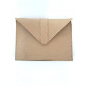Sleeve i natur kernelder til Ipad eller laptop eller dokumenter mm.