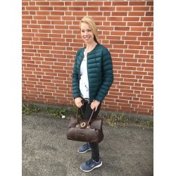 Ldertaske i eget design.