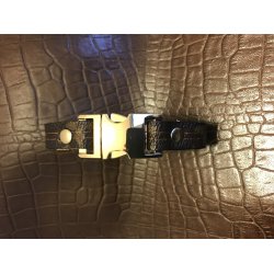 Armbnd i gte upcycled Louis Vuitton Monogram Canvas eget design