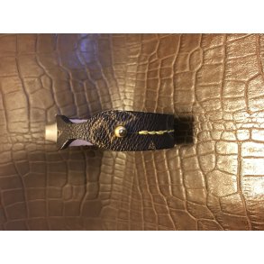 Unikt armbnd i upcycled Louis Vuitton logo Monogram Canvas; Unisex produkt.