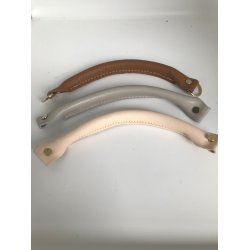 Nye hndtag i lder/ skind til din taske