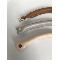 Nye hndtag i lder/ skind til din taske