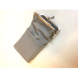 Cigaret etui med bjle i lammeskind