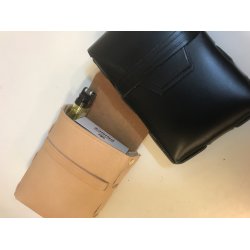 Flettet cigaret etui i lder