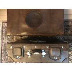 4 stk. flotte vintage kufferter i forskellige str. i lder