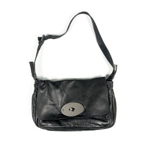 Mulberry Vintage taske i sort bffel lder