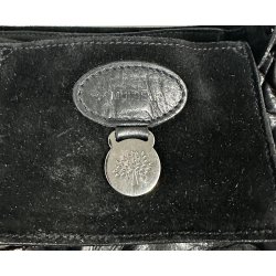 Mulberry Vintage taske i sort bffel lder