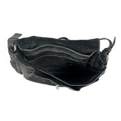 Mulberry Vintage taske i sort bffel lder