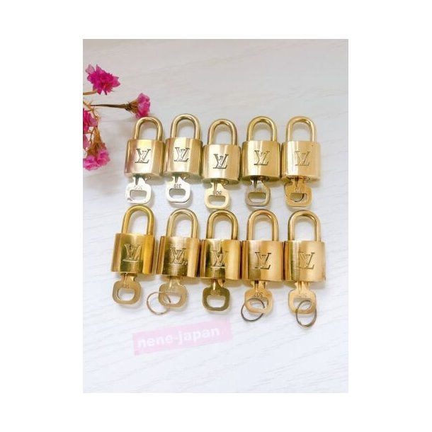 Lille messing ls med ngle til Louis Vuitton Tasker