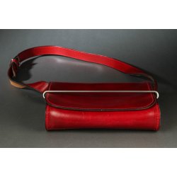 Lder skuldertasker fra Oxdenmarq demotasker nye med med lidt brugsspor