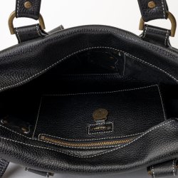 Mulberry Mini Roxanne i sort l�der