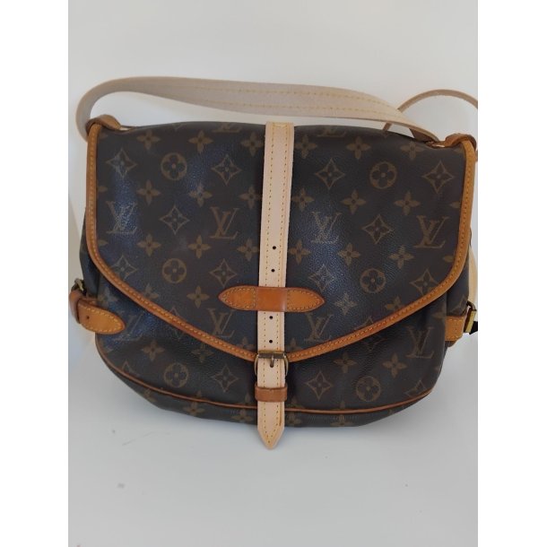 Louis Vuitton Vintage taske model Saumur renoveret