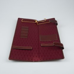 Fornemme Pontus Phillipe etuier i skind til opbevaring af Slips