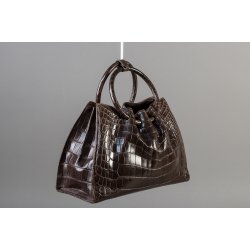 Via la Moda Vintage taske i brunt lder