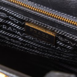 Prada Vintage taske i sort kalveskind