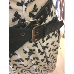 Bltetaske i sort lder