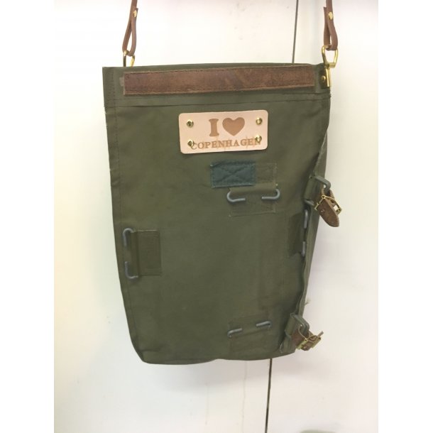 Arv vanter heks Army tasker i redesign Nyhed - Vintage tasker i læder og skind -  Læderprojektet
