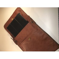 Steen. Ipad taske i skind.