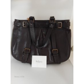 Mulberry Vintage taske i brunt skind, velholdt.