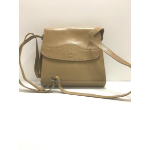 Vintage taske i Beige Skind af m�rket Centauer