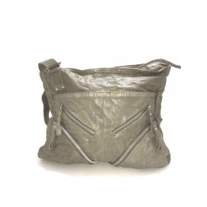 Super l�kker Vintage Taske i Skind med smuk patina